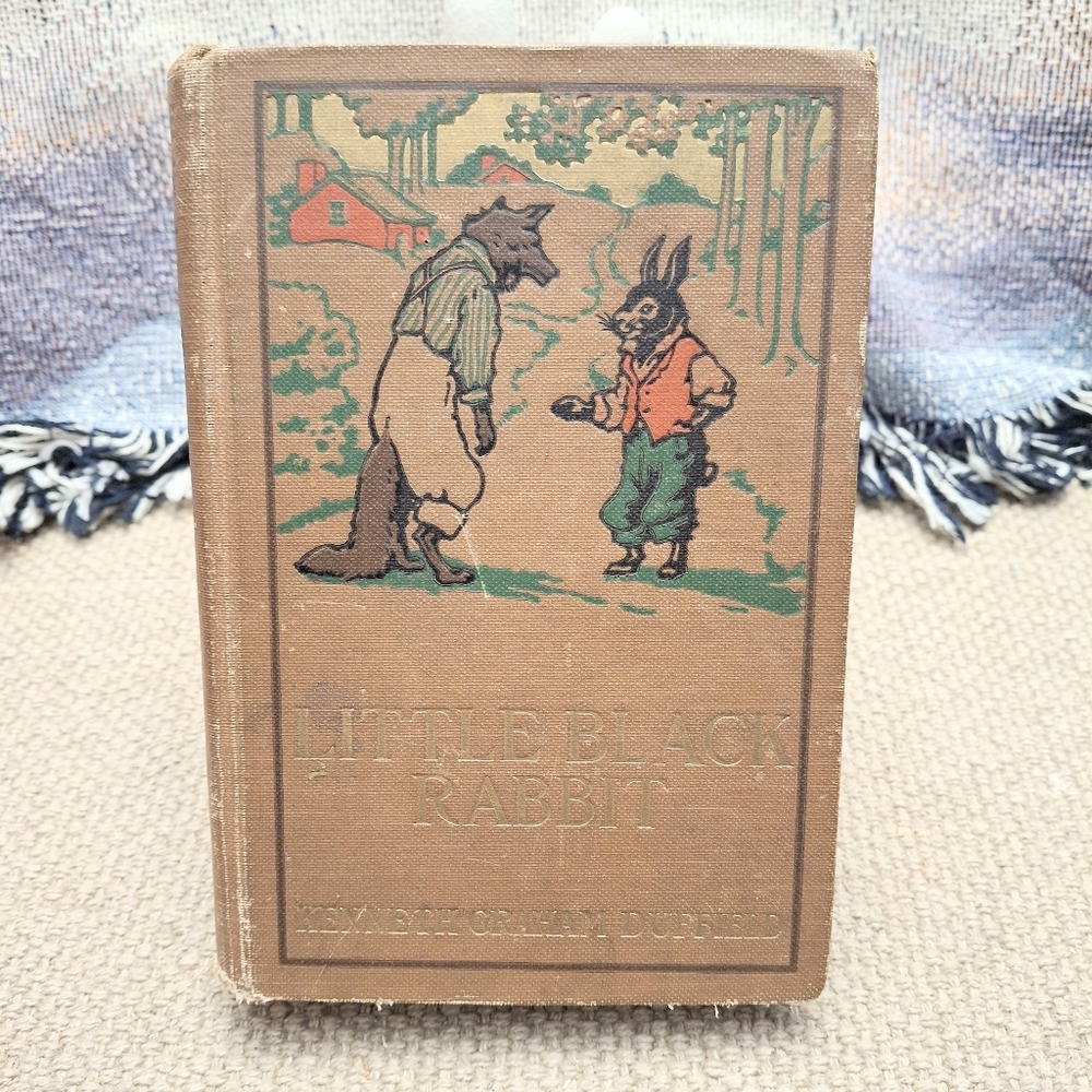 1918 Little Black Rabbit Kenneth Graham Duffield Illustrated Altemus 1st Edition
